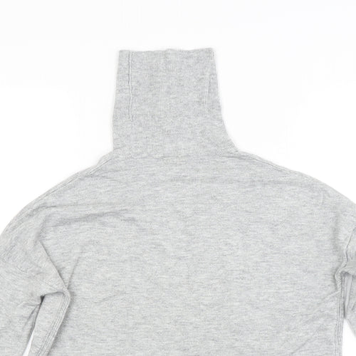 H&M Womens Grey  Knit Pullover Jumper Size XS