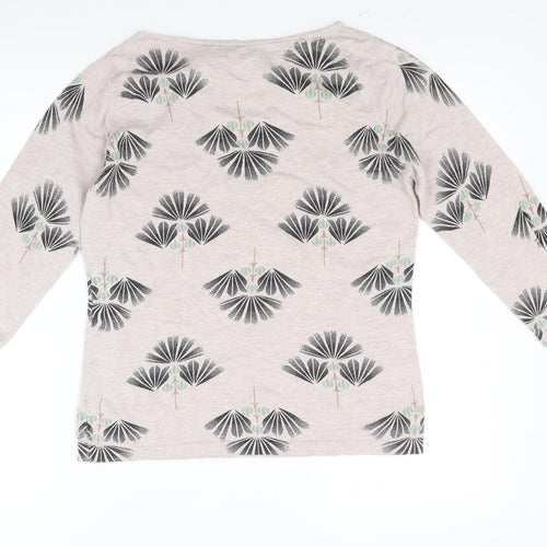 NEXT Womens Beige Floral  Pullover Jumper Size 12