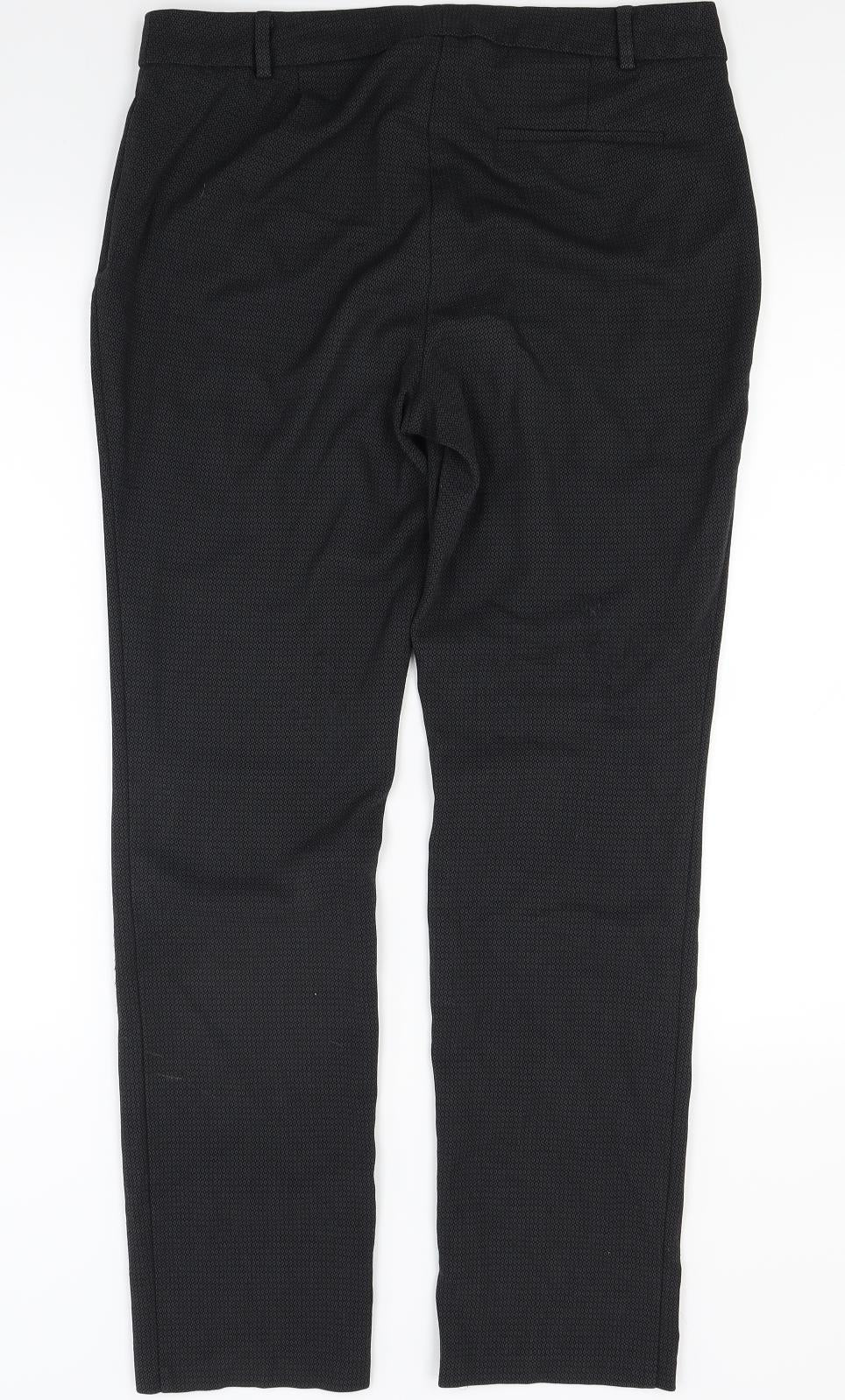 Marks and Spencer Womens Grey   Trousers  Size 12 L28 in