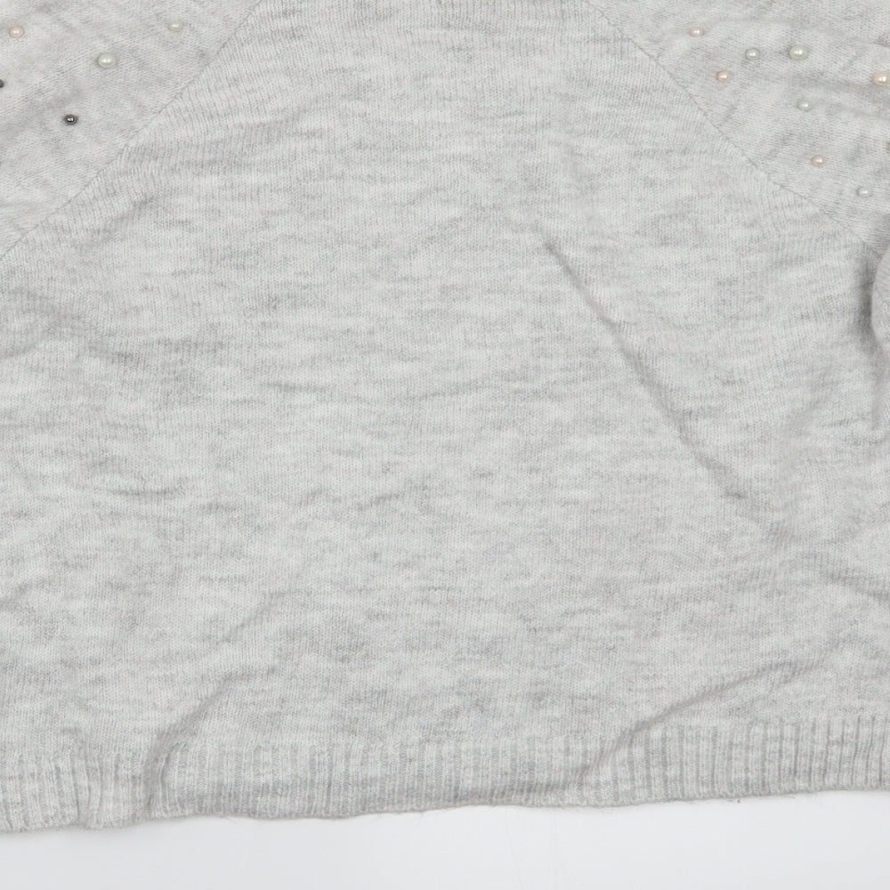 RESERVED Womens Grey   Pullover Jumper Size M