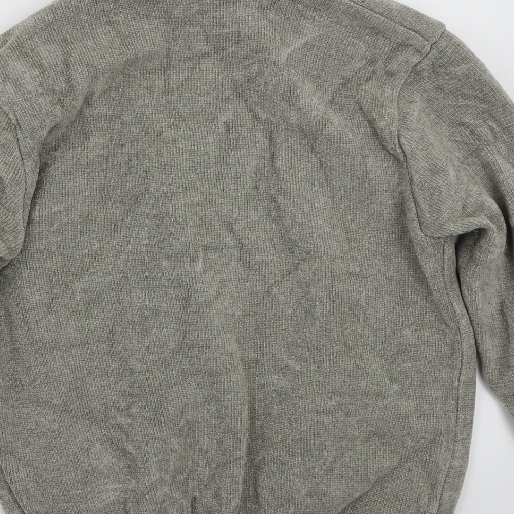 cavallio Mens Grey   Jacket Coat Size M