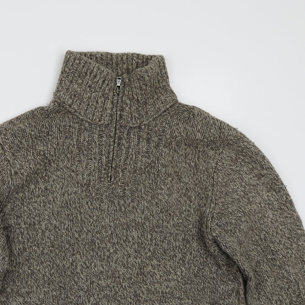 Ws Mens Brown   Pullover Jumper Size M