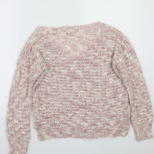 F&F Womens Pink   Pullover Jumper Size 10