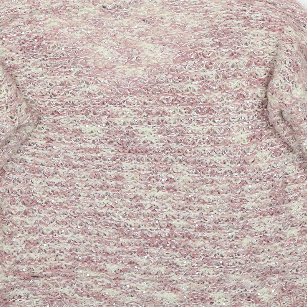 F&F Womens Pink   Pullover Jumper Size 10