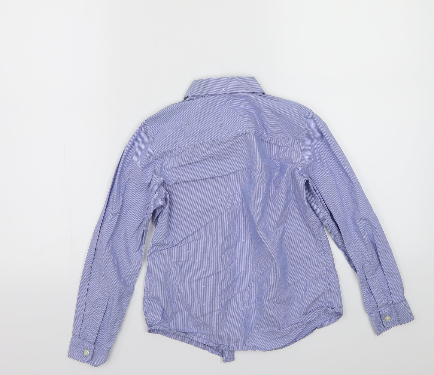 H&M Boys Blue   Basic Button-Up Size 5-6 Years