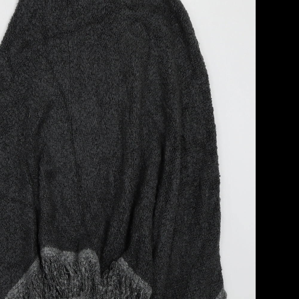 Preworn Womens Grey   Jacket Poncho One Size