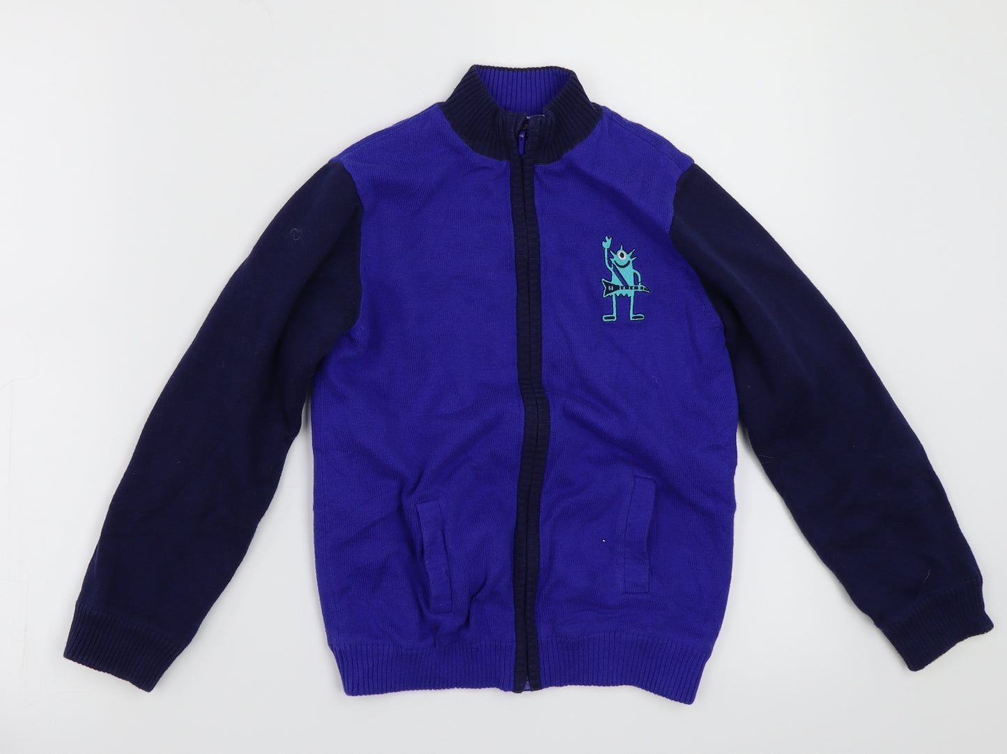 Du Pareil au meme Boys Blue   Jacket Coat Size 8 Years