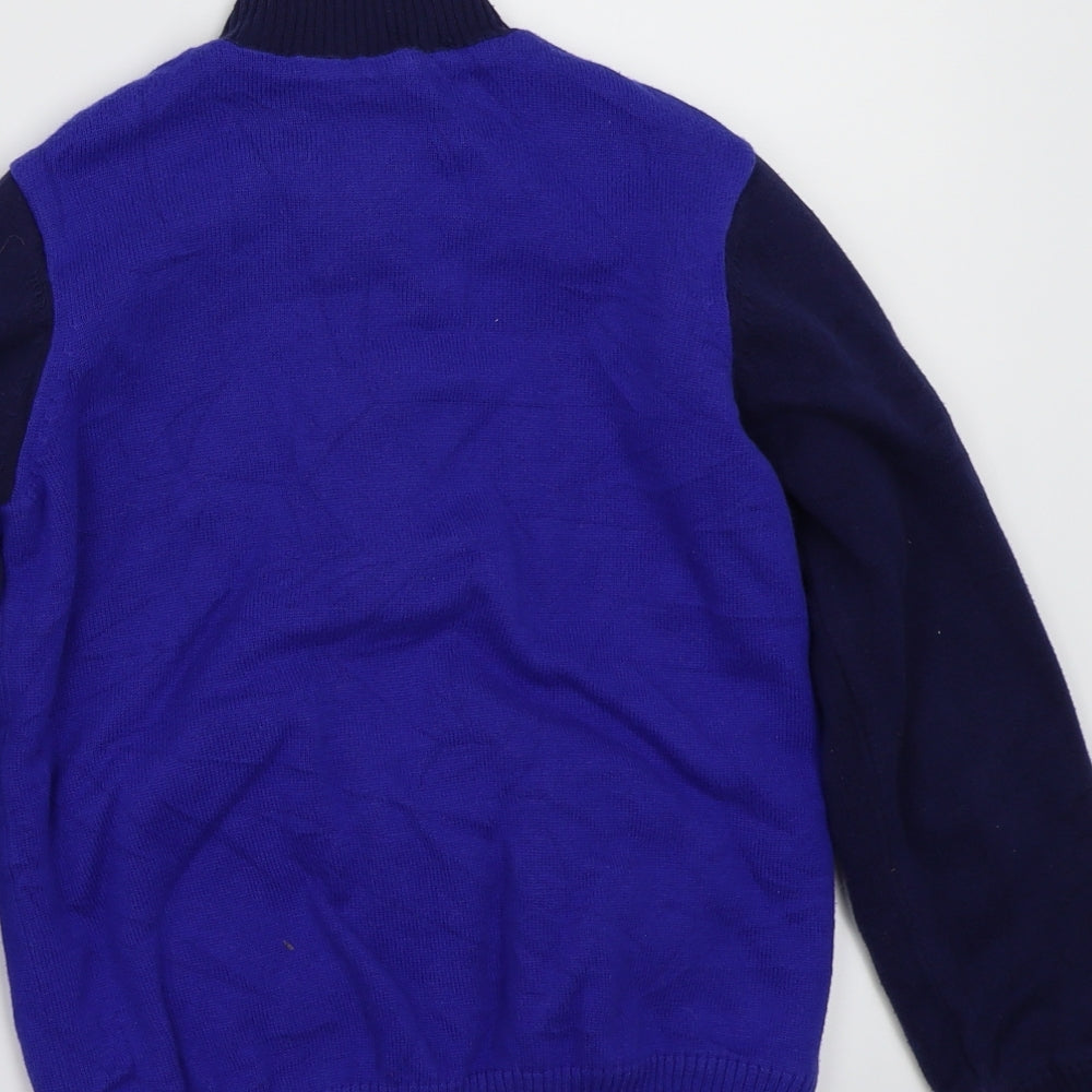 Du Pareil au meme Boys Blue   Jacket Coat Size 8 Years