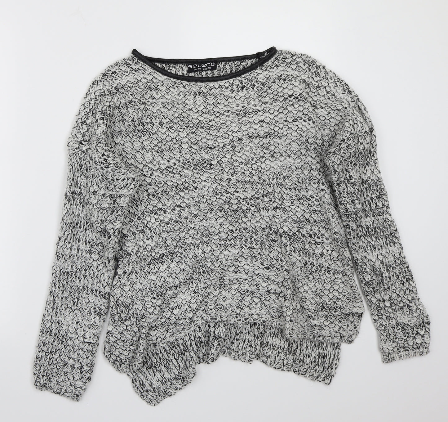 Select Womens Grey   Pullover Jumper Size 12