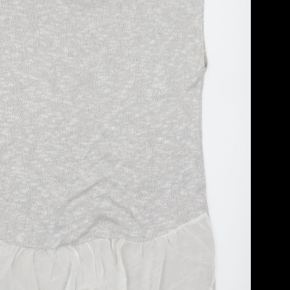 Green Envelope Womens Grey   Pullover Jumper Size L