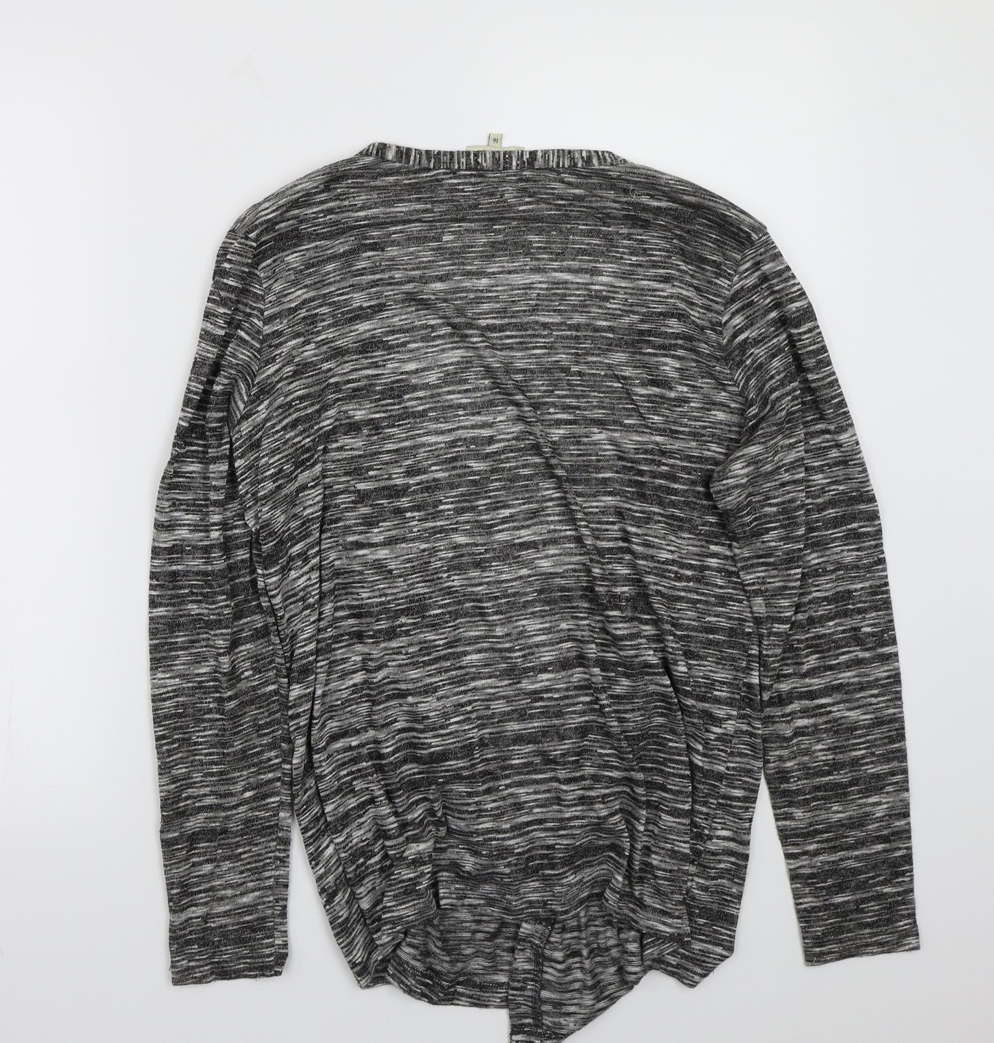 Papaya Womens Grey   Cardigan Jumper Size 12