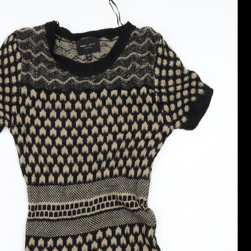 Romeo & Juliet Couture Womens Black   A-Line  Size XS