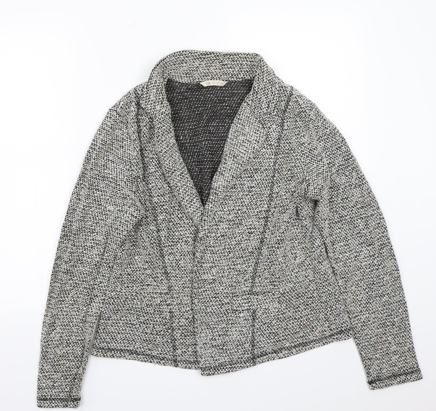 Marks and Spencer Womens Black   Jacket Coat Size 16