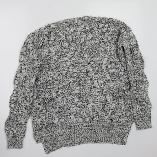 Papaya Womens Grey   Pullover Jumper Size S