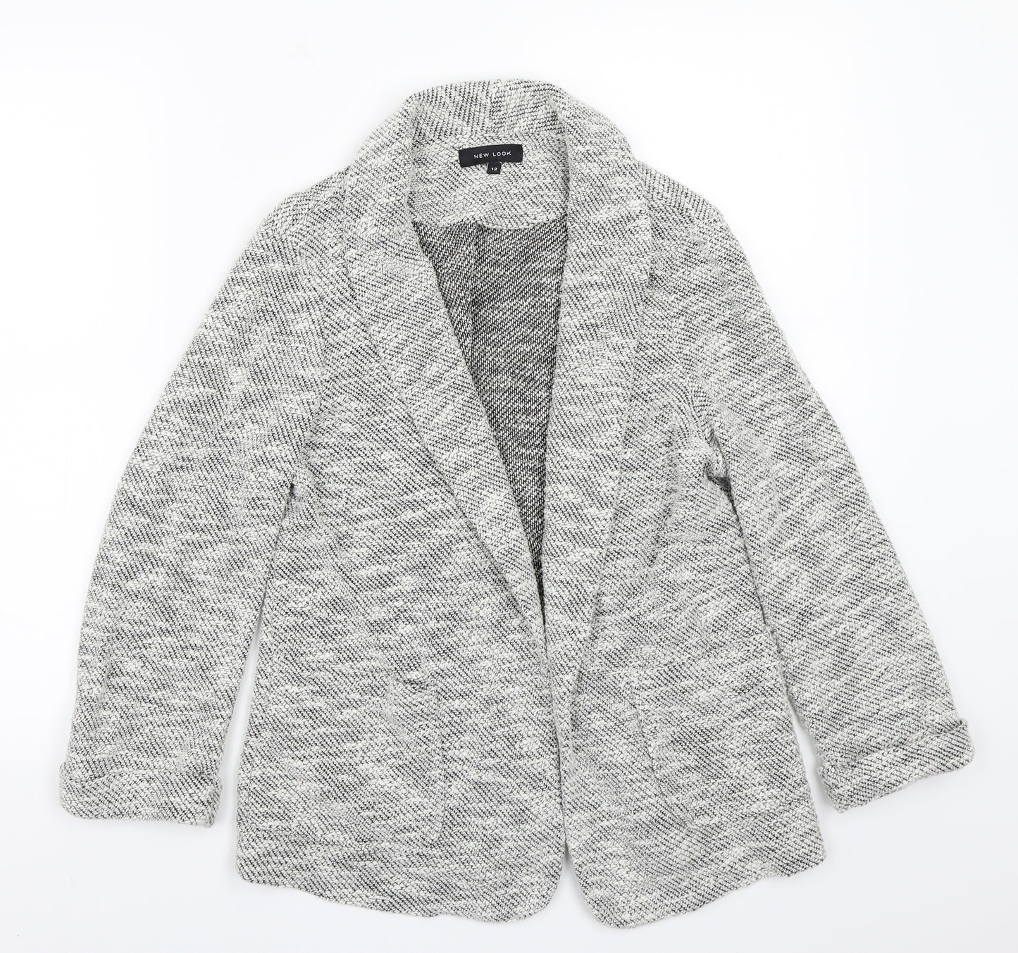 newlook Womens Grey   Jacket Blazer Size 12