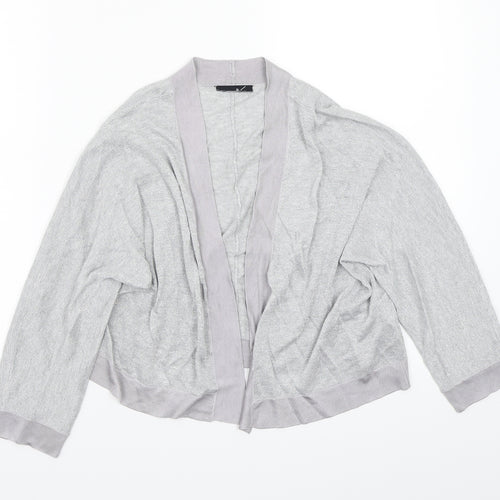 Wallis Womens Grey   Cardigan Jumper Size M