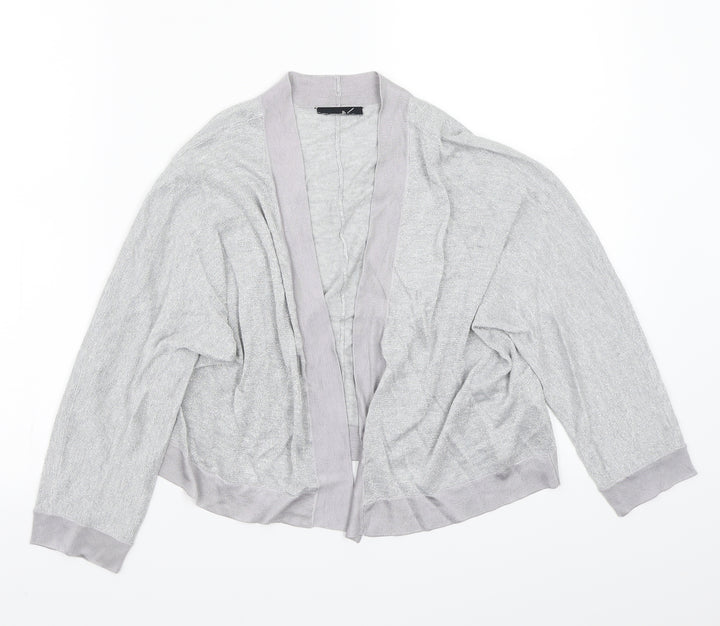Wallis Womens Grey   Cardigan Jumper Size M