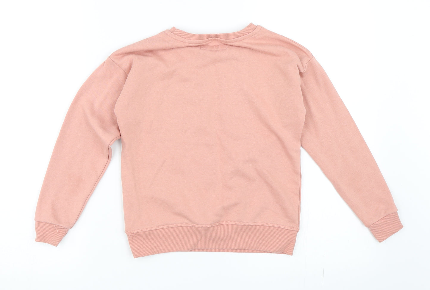Primark Girls Pink   Pullover Sweatshirt Size 7-8 Years