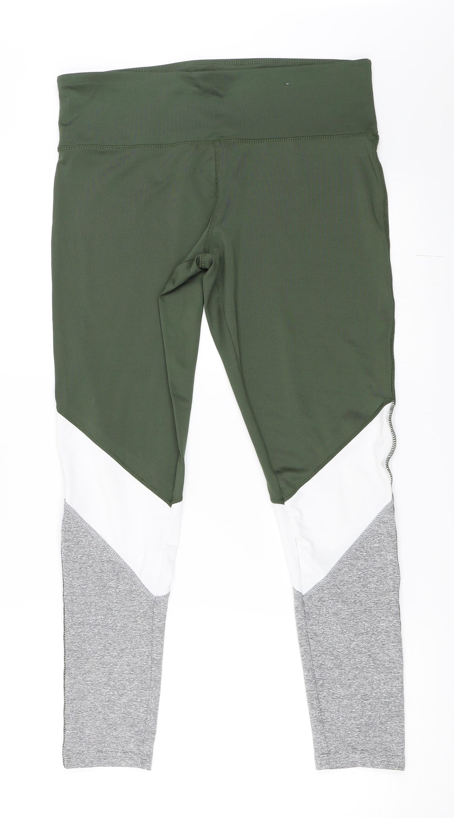 Primark Womens Green   Capri Leggings Size M L27 in