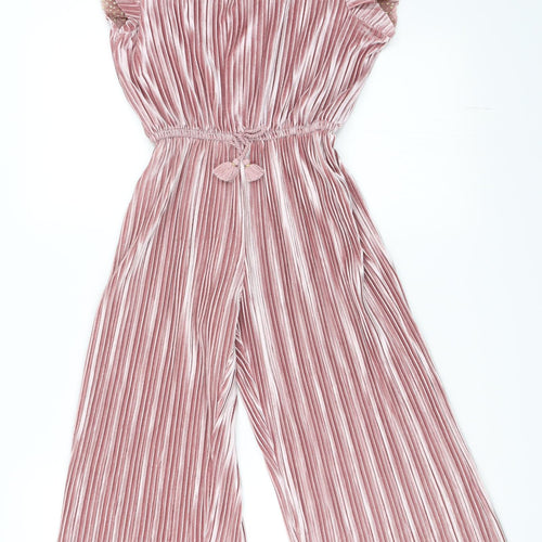 H&M Girls Pink   Jumpsuit One-Piece Size 5-6 Years