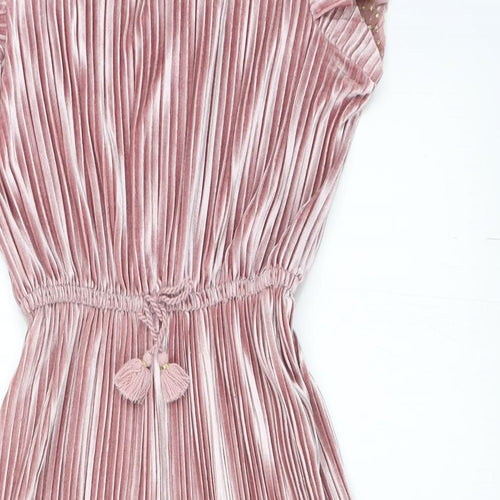 H&M Girls Pink   Jumpsuit One-Piece Size 5-6 Years