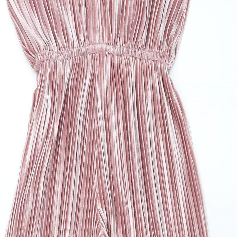 H&M Girls Pink   Jumpsuit One-Piece Size 5-6 Years