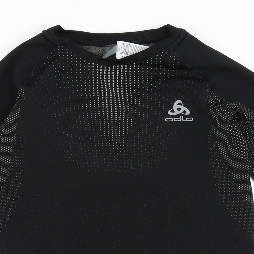 Odlo Boys Black   Basic T-Shirt Size XS  - workout top