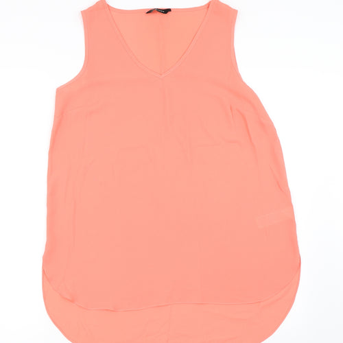 New Look Womens Pink   Basic Tank Size 12