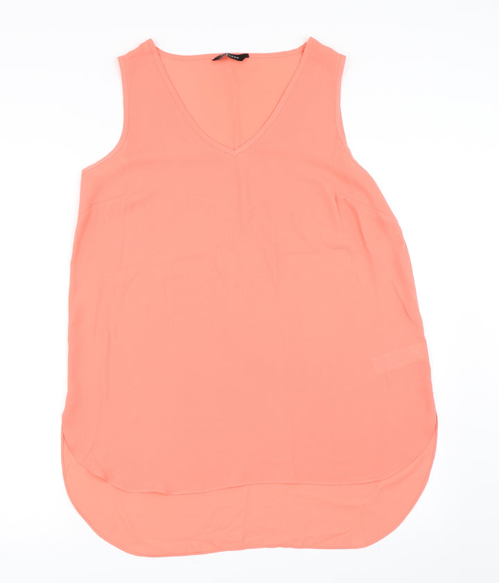 New Look Womens Pink Basic Tank Size 12