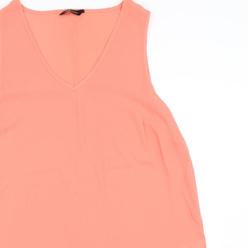 New Look Womens Pink   Basic Tank Size 12