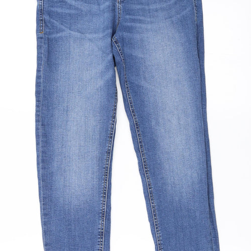 Zara Womens Blue  Denim Skinny Jeans Size 40 L27 in