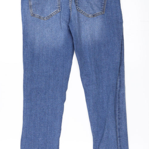 Zara Womens Blue  Denim Skinny Jeans Size 40 L27 in