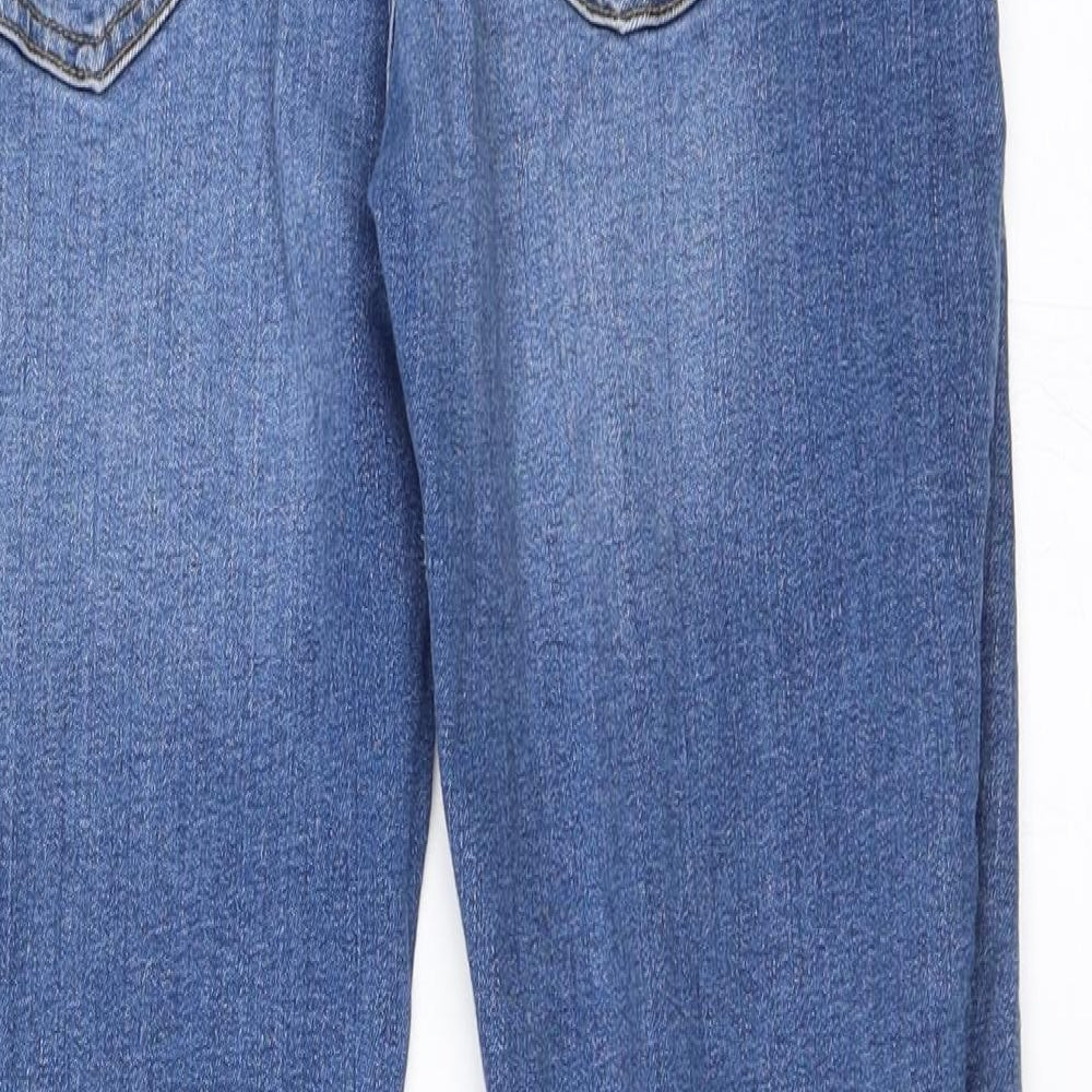 Zara Womens Blue  Denim Skinny Jeans Size 40 L27 in