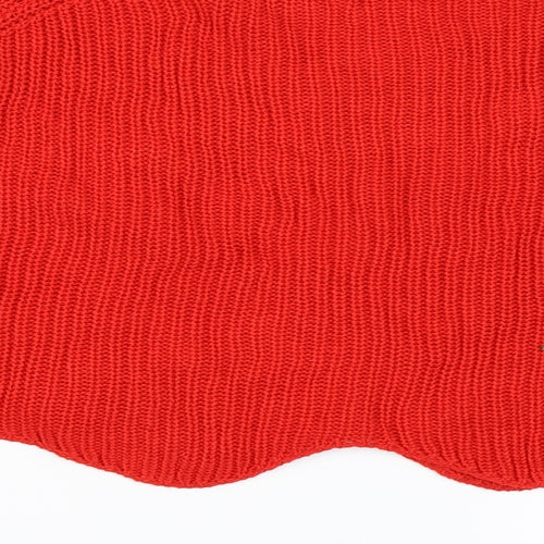 New Look Womens Red   Pullover Jumper Size M