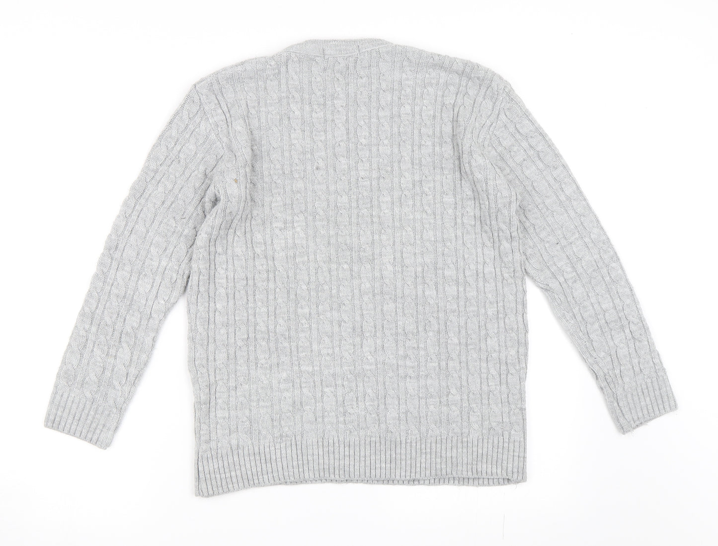 Pure & Natural Womens Grey   Pullover Jumper Size S
