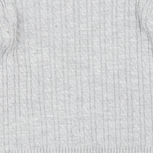 Pure & Natural Womens Grey   Pullover Jumper Size S