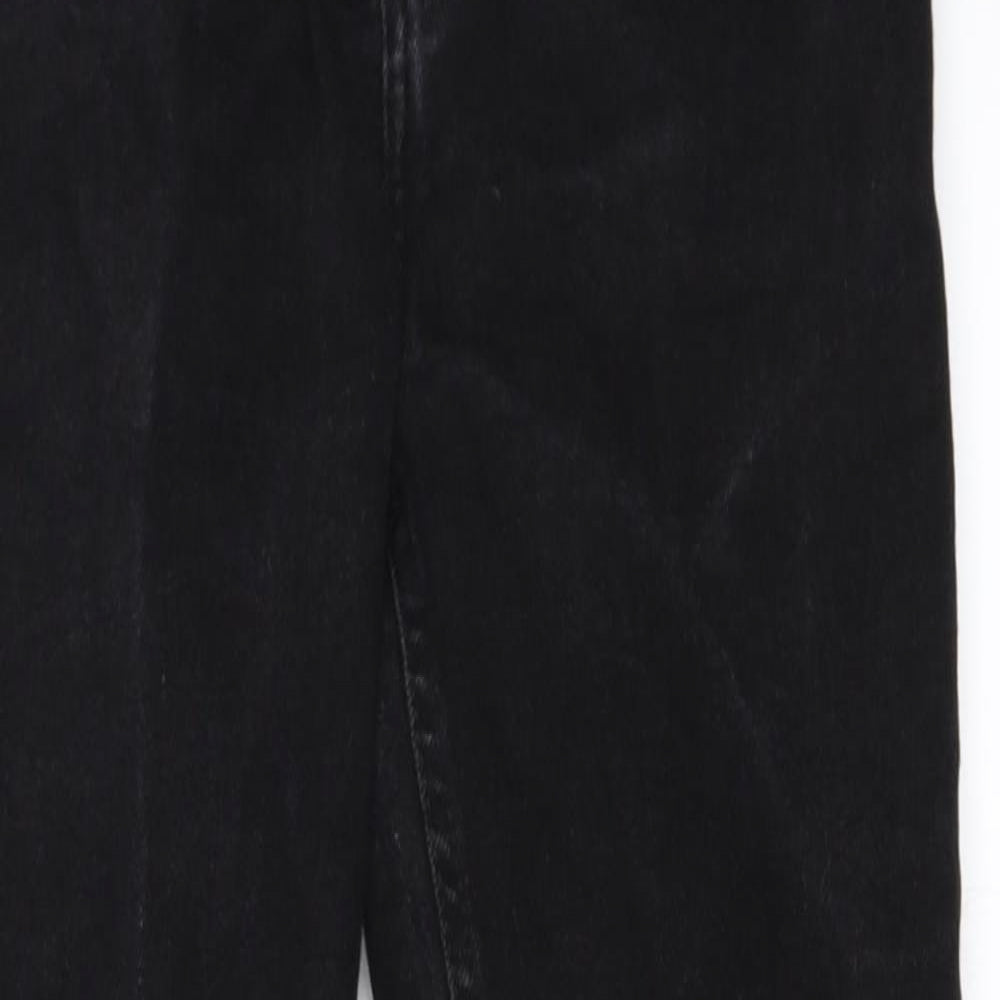 New Look Womens Black  Denim Skinny Jeans Size 10 L26 in - Hallie Disco Jeans