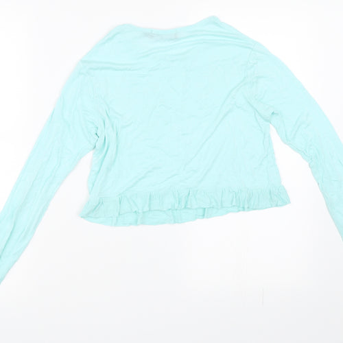 In the Style Womens Blue   Basic T-Shirt Size 6