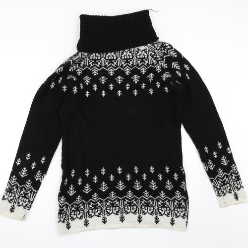 Threadbare Womens Black   Pullover Jumper Size 14