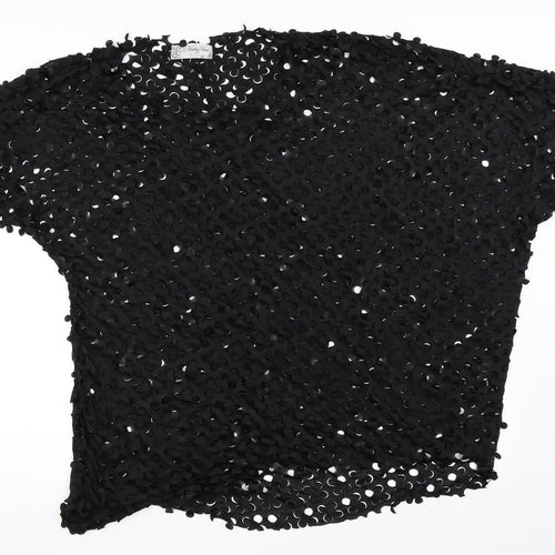 Vouley Vous Womens Black   Basic Blouse Size M