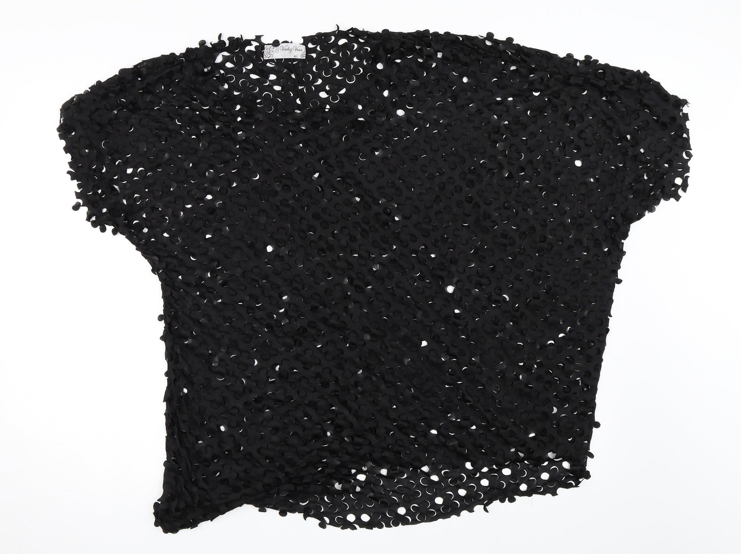 Vouley Vous Womens Black   Basic Blouse Size M