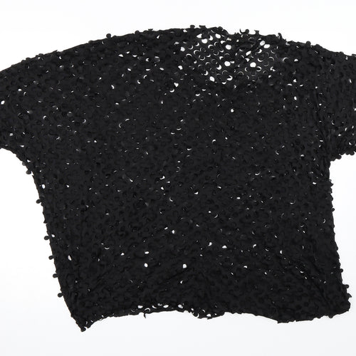 Vouley Vous Womens Black   Basic Blouse Size M