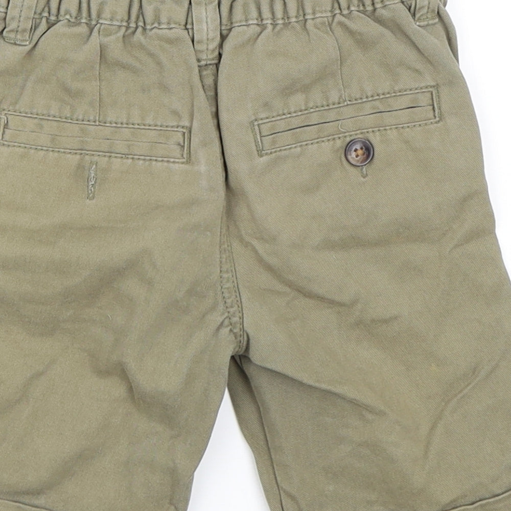 Primark Boys Green   Chino Shorts Size 2-3 Years