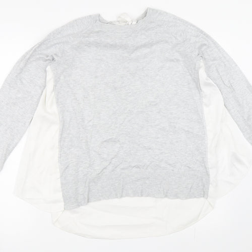NEXT Womens Grey   Pullover Jumper Size 10