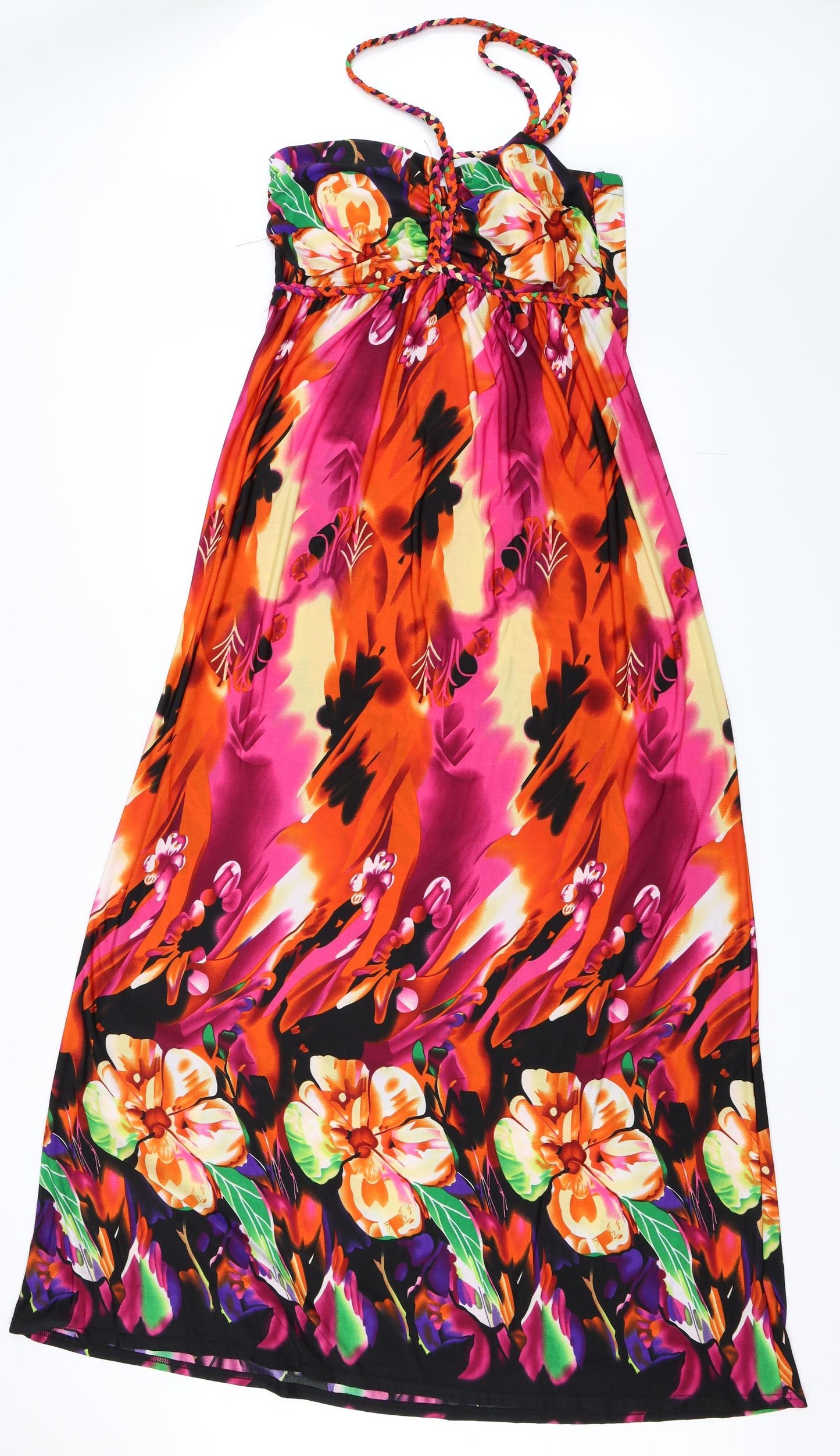 Izabel London Womens Pink   Maxi  Size 14