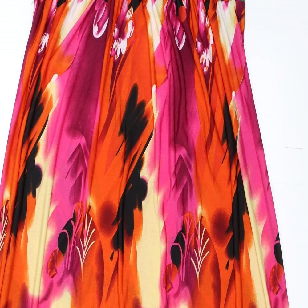 Izabel London Womens Pink   Maxi  Size 14
