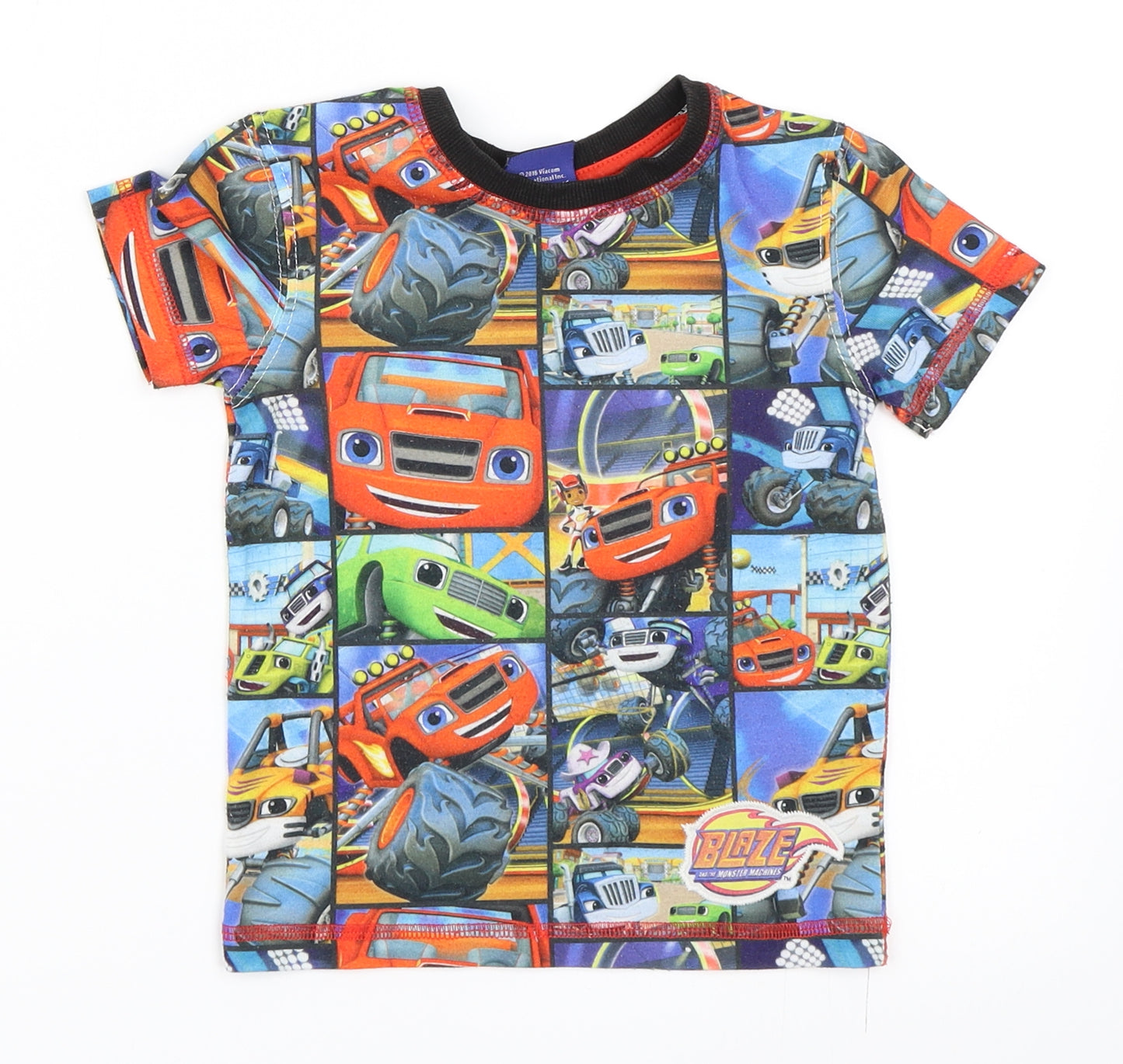 George Boys Blue   Basic T-Shirt Size 2 Years  - Blaze