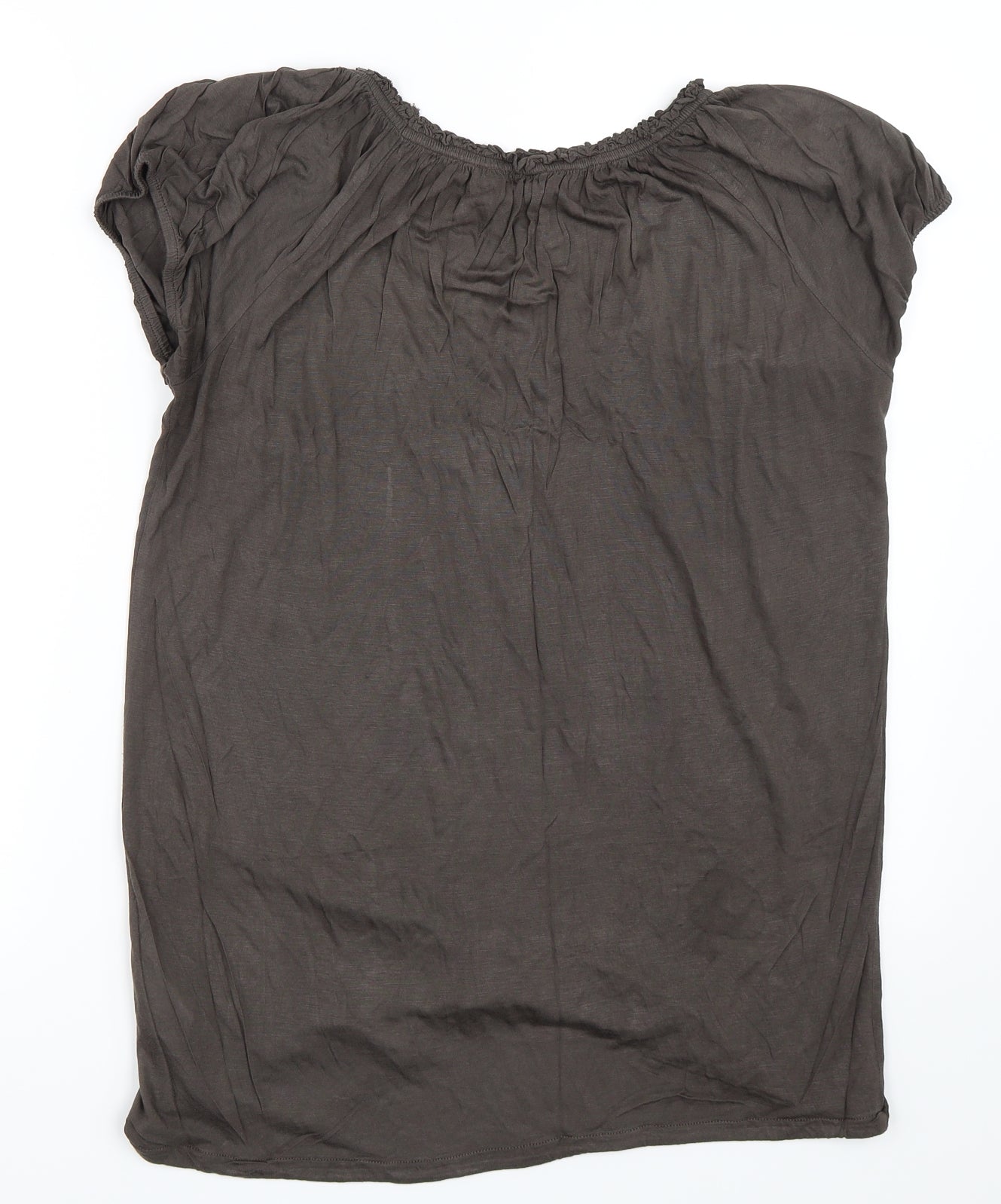 Espirit Womens Brown   Basic T-Shirt Size L