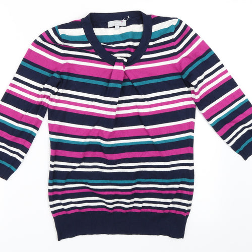 Per Una Womens Blue   Pullover Jumper Size 10