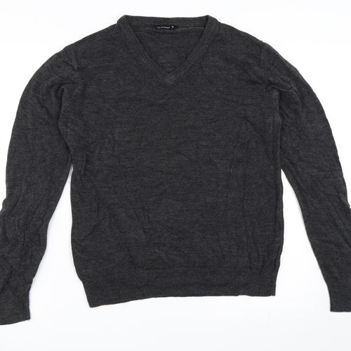 Cedar Wood State Mens Grey   Pullover Jumper Size M